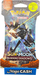 Pokemon - Sun & Moon Burning shadows blister - Mega Cash Sydney