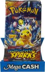 Pokemon - Surging sparks booster pack - Mega Cash Sydney