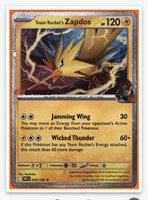 Pokemon - TAG 10 - Team Rocket’s Zapdos EB Games Promo - Mega Cash Sydney