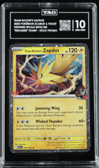 Pokemon - TAG 10 - Team Rocket’s Zapdos EB Games Promo - Mega Cash Sydney