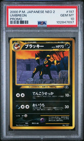 Pokémon - Umbreon Neo 2 Promo PSA 10 - Mega Cash Sydney