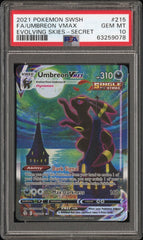 Pokemon-Umbreon VMAX 215/203 PSA 10- Evolving Skies - Mega Cash Sydney