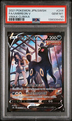 Pokemon- Umbreon Vmax PSA 10 244/184 (JPN) - Mega Cash Sydney