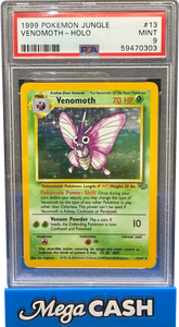Pokémon - Venomoth 13/64 Holo PSA 9 - Mega Cash Sydney