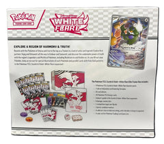 Pokemon - White Flare ETB With Acrylic - Mega Cash Sydney