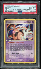POP 2- Deoxys Stadium Challenge promo 16/107 - PSA 10 RARE - (Consignment) - Mega Cash Sydney
