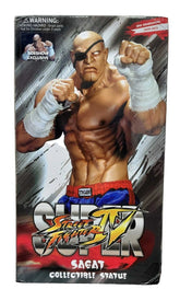 Pop Culture Shock Collectibles Super Street Fighter IV Sagat 21" Statue - Mega Cash Sydney