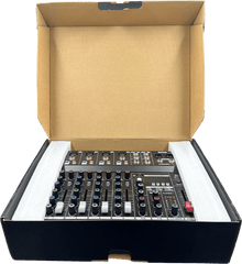 PROEL - Playmix8 - 8 Channel PA Mixer with DFX USB Player & Bluetooth - Mega Cash Sydney