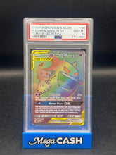 PSA 10 Gengar & Mimikyu GX 186/181 Team Up - Mega Cash Sydney