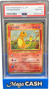 PSA 10 Japanese Classic Collection Charmander 001/032 - Mega Cash Sydney