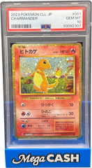 PSA 10 Japanese Classic Collection Charmander 001/032 - Mega Cash Sydney