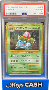 PSA 10 Japanese Classic Collection Ivysaur 002/032 - Mega Cash Sydney