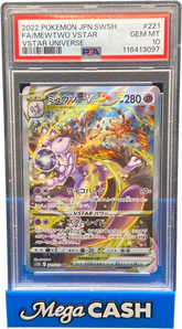 PSA 10 Jpn Mewtwo V Star 221/172 V Star Universe - Mega Cash Sydney