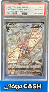 PSA 10 Palkia V - Astral Radiance - 167/189 - Mega Cash Sydney