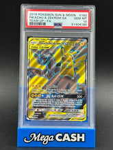 PSA 10 Pikachu & Zekrom GX - Team Up - 162/181 - Mega Cash Sydney