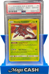 PSA 10 Shining Genesect 9/73 Shining Legends - Mega Cash Sydney