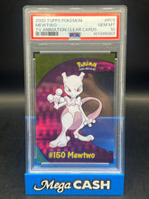 PSA 10 Topps Mewtwo TV Animation Clear Card PC5 - Mega Cash Sydney