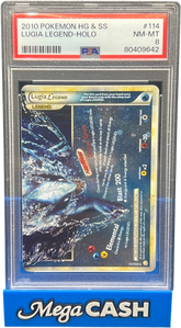 PSA 8 HG & SS Lugia Legends Holo 114/123 - Mega Cash Sydney