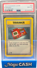 PSA 8 POKEDEX 1ST EDITION 87/102 - Mega Cash Sydney