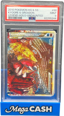 PSA 9 HG &SS Kyogre & Groudon Legends Holo Undaunted 88/90 - Mega Cash Sydney