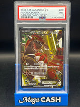 PSA 9 Japanese Groudon Ex 1st Edition 073/070 Gaia Volcano - Mega Cash Sydney