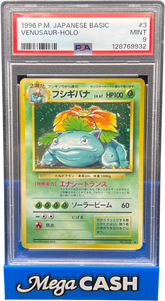 PSA 9 Japanese Venusaur Base Set 003 - Mega Cash Sydney