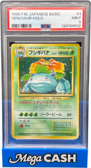 PSA 9 Japanese Venusaur Base Set 003 - Mega Cash Sydney