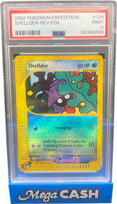 PSA 9 SHELLDER REV 129/165 EXPEDITION - Mega Cash Sydney
