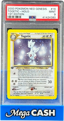PSA 9 Togetic Holo - 1st Edition Neo Genesis - 16/111 - Mega Cash Sydney