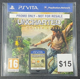 PSVITA - UNCHARTED - GOLDEN ABYSS - PROMO - FULL GAME - Mega Cash Sydney