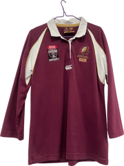 QLD State of Origin NRL Long Sleeve T-Shirt/Jersey Size 12 - Mega Cash Sydney