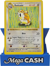 Raticate 40/102 First 1st Edition Shadowless Base Set 1999 NM - Mega Cash Sydney