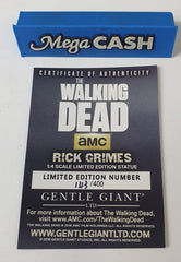 Rick Grimes - GENTLE GIANT The Walking Dead - 143/400 - 1:4 Scale - AMC - Mega Cash Sydney