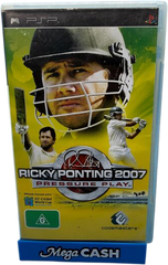 RICKY PONTING 2007 PRESSURE PLAY - PSP GAME - Mega Cash Sydney