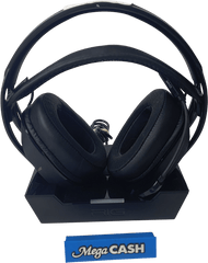 RIG HEADPHONES DK8 BLACK WITH CHARGER - Mega Cash Sydney