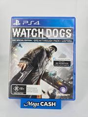 Watch Dogs Playstation 4 / PS4 Game