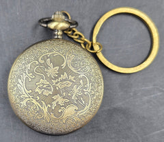 Pocket Watch - Keychain - Taj Mahal