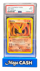 Pokémon - PSA 9 - 1ST Edition Moltres - 27/62 Fossil