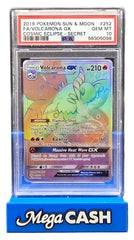 Pokémon - PSA 10 - Volcarona - 252/236 - Cosmic Eclipse