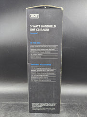 GME - 5/1 Watt IP67 UHF CB Handheld Radio - TX6160XBL