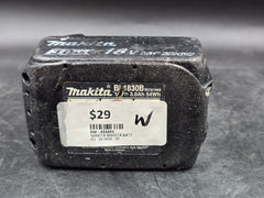 Makita - 18V 3.0Ah Tool Battery - BL1830B