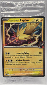 Pokemon - Team Rockets Zapdos 070/182 EB Games Promo (Sealed)