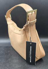MORGAN & TAYLOR - Anya Shoulder Bag in Beige Tan