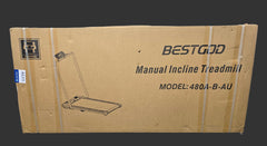 Bestgod Manual Incline Treadmill 480A-B-AU