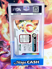 Pokemon Japanese 2003 Ho-Oh 15 Zukancard Gold and Silver Holo