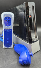 Nintendo Wii Console - Black - With Controller & Accessories