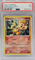 Pokemon - PSA 7 Chimchar 14/17 Pop Series 6