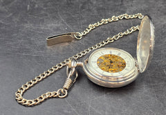 Unisex Elite Pocket Watch - 6513 - Engraved as Pictured