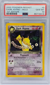 Pokemon - PSA 10 1st Edition Dark Hypno 9/82 Rocket