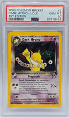 Pokemon - PSA 10 1st Edition Dark Hypno 9/82 Rocket